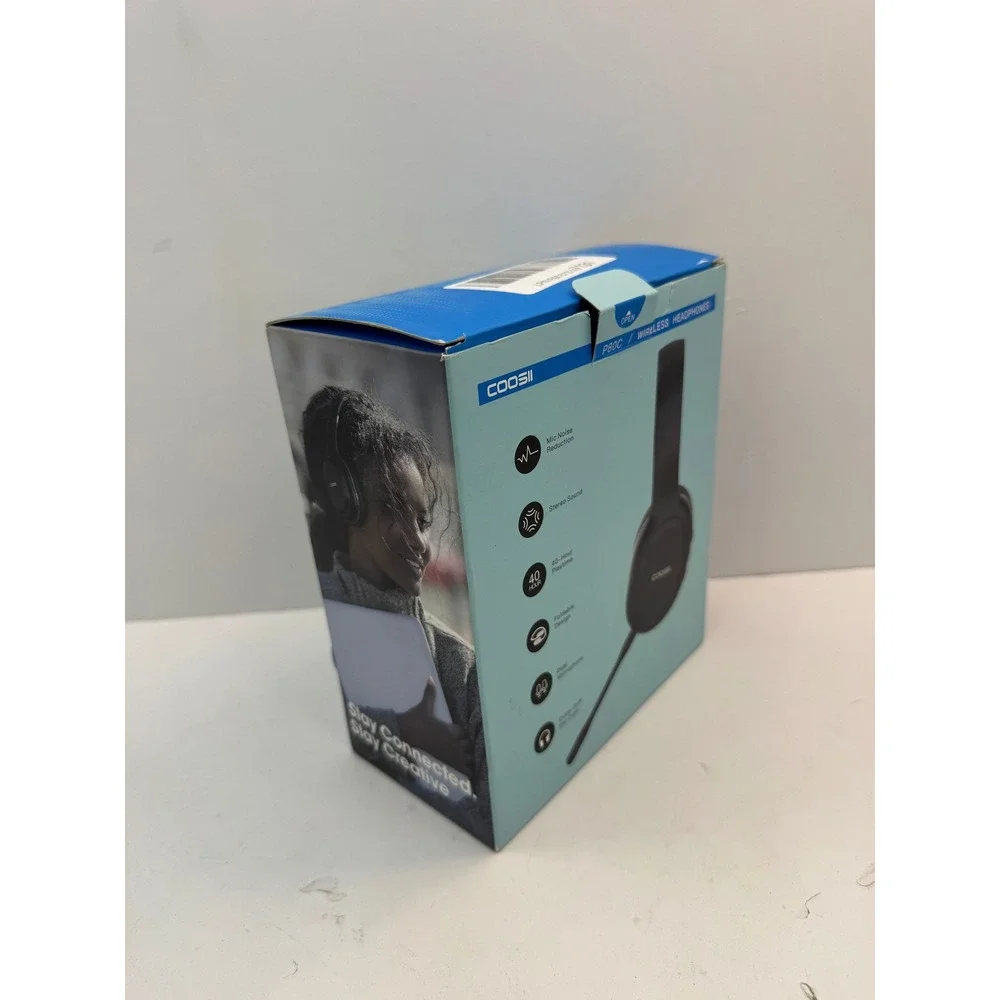COOSII P80C Wireless Headphones OS Black